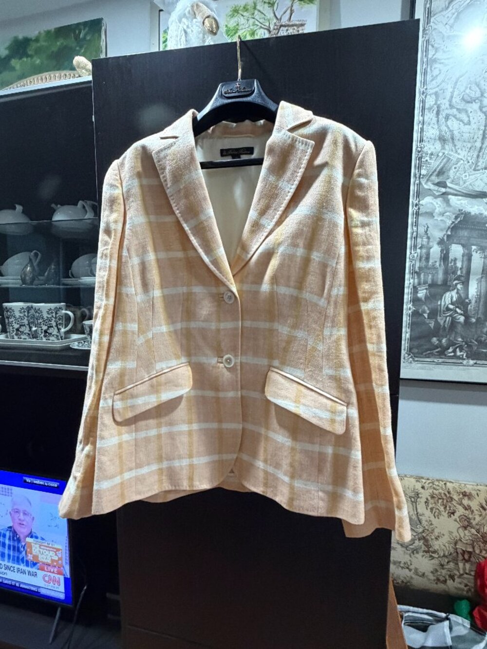 BROOKS BROTHERS LINEN BLAZER